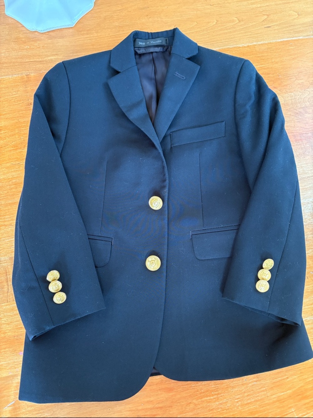 Lauren Ralph Lauren Navy Blazer with Gold Buttons